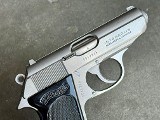 Walther PPK Stainless 380 ACP Interarms Original Box Excellent - Image 10 of 11