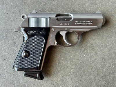 Walther PPK Stainless 380 ACP Interarms Original Box Excellent - Image 4 of 11