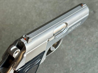 Walther PPK Stainless 380 ACP Interarms Original Box Excellent - Image 7 of 11