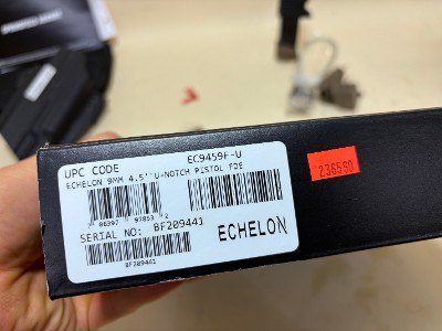 Springfield Armory Echelon 9mm 4.5