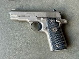 Colt 380 Government Model Nickel Mk IV Series 80 380 ACP 3