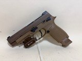 SIG Sauer P320 M17 9mm Coyote Pistol with Olight PL-Mini Valkyrie 2 - Image 1 of 6