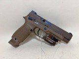 SIG Sauer P320 M17 9mm Coyote Pistol with Olight PL-Mini Valkyrie 2 - Image 6 of 6