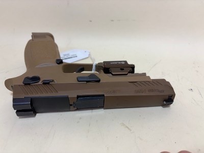 SIG Sauer P320 M17 9mm Coyote Pistol with Olight PL-Mini Valkyrie 2 - Image 4 of 6