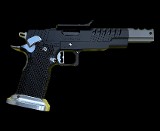 Masterpiece Arms DS9 Comp Open 9mm Black & Silver 2011 Optics Ready S2 Grip MPAOPENGUN - Image 1 of 2