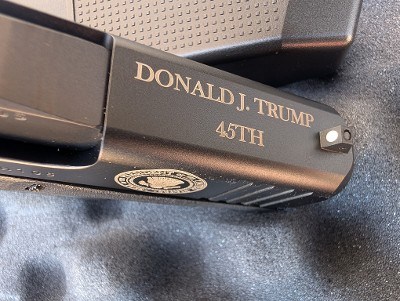 Glock 43X 9mm 10+1 Trump 45th PX4350201DON - Image 1 of 4