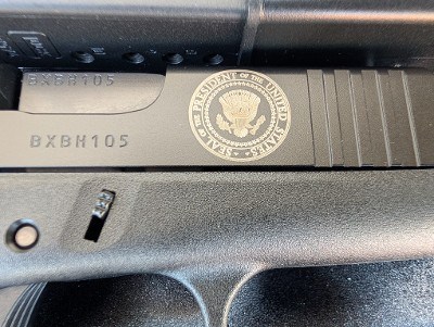 Glock 43X 9mm 10+1 Trump 45th PX4350201DON - Image 4 of 4