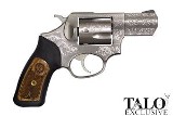Ruger SP101 357 Mag TALO Model Stainless Steel Engraved 2