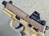 FN 502 Tactical FDE Threaded 22 LR Holosun HS407K +4 Mags & Original Box - 6 of 11