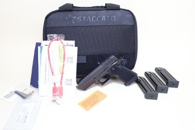 Used Staccato HD P4 Preferred Package 9mm Optics Ready - Image 1 of 9