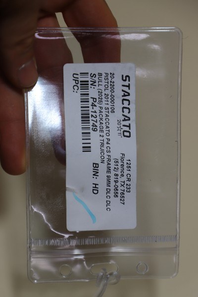 Used Staccato HD P4 Preferred Package 9mm Optics Ready - Image 9 of 9