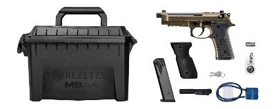 Beretta M9A4 Overlanding Nomad Bronze 9mm Optics Ready 18 Round Capacity JS92M9A4GBRZ18 - Image 1 of 2