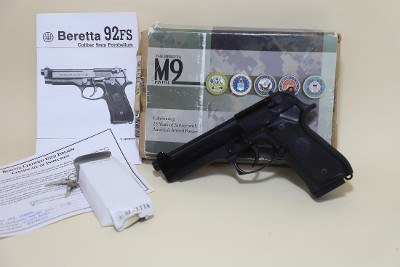 Used Beretta M9 Commercial 9mm J92M9AOM - Image 1 of 8