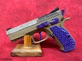 CZ Shadow 2 Compact 9mm PBJ Peanut Butter & Jelly Purple / Tan 91252-PBJ - Image 5 of 9