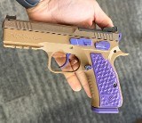 CZ Shadow 2 Compact 9mm PBJ Peanut Butter & Jelly Purple / Tan 91252-PBJ - Image 1 of 9