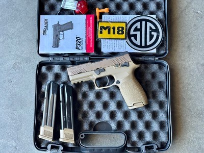 Sig Sauer M18 FDE 9mm 3.9