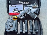 Sig Sauer P365 TacPro X Macro 9mm X-RAY3 NS +5 Mags Holster & Savior Bag - 1 of 10
