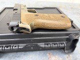 Sig Sauer P220 Combat Full Size CA Approved .45 ACP FDE/Black Nitron DA/SA with Case & 2 Mags - Image 8 of 9