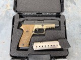 Sig Sauer P220 Combat Full Size CA Approved .45 ACP FDE/Black Nitron DA/SA with Case & 2 Mags - Image 3 of 9