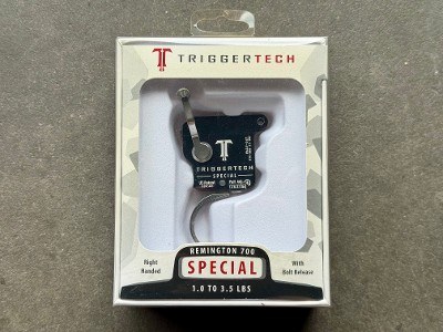 Triggertech Remington 700 Special Single-Stage Curved Stainless Trigger - Image 1 of 5