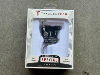 Triggertech Remington 700 Special Single-Stage Curved Stainless Trigger - Image 1 of 5
