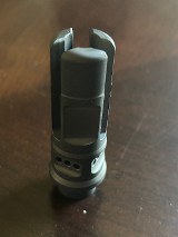 Sons of Liberty Gun Works NOX9 5.56 9-Port Flash Hider / Surefire SOCOM War Comp Compatible, 1/2x28 - Image 7 of 9