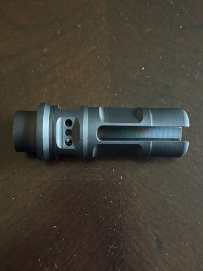 Sons of Liberty Gun Works NOX9 5.56 9-Port Flash Hider / Surefire SOCOM War Comp Compatible, 1/2x28 - Image 8 of 9