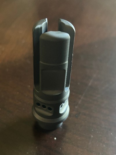 Sons of Liberty Gun Works NOX9 5.56 9-Port Flash Hider / Surefire SOCOM War Comp Compatible, 1/2x28 - Image 7 of 9
