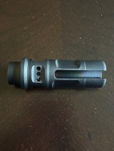 Sons of Liberty Gun Works NOX9 5.56 9-Port Flash Hider / Surefire SOCOM War Comp Compatible, 1/2x28 - Image 8 of 9