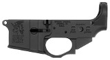 Spikes STLS030 Snowflake Stripped Lower Receiver Multi-Caliber 7075-T6 Aluminum Black Anodized for AR-15 - 1 of 1