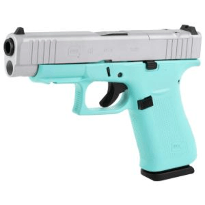 GLOCK 48 9MM MOS ROBINS EGG BLUE UA4850204FRMOS-REBCS - Image 1 of 1