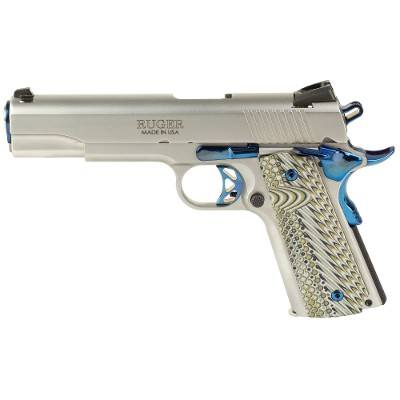 Ruger SR1911 1911 45 ACP Stainless/Cobalt 5
