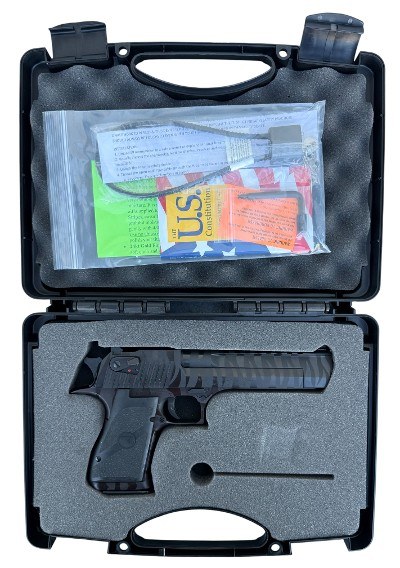 Factory Blem Magnum Research Desert Eagle 50 AE MK XIX Black Tiger Stripe DE50BTS - Image 3 of 5