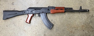 Kalashnikov KR-103 762X39 Side Folding Stock Red Wood KR-103SFSRW - Image 1 of 2