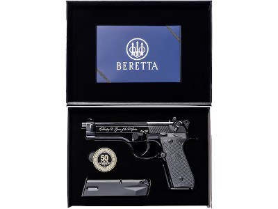 Beretta 92SB Repro 50th Anniversary 9mm 15 Round Capacity J92SB15 - Image 1 of 4