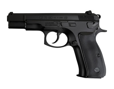 CZ 75 BD 50th Anniversary Elite 9mm Decocker 16 Round Capacity 75BD 91164 - Image 1 of 1