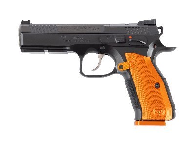 CZ 75 Shadow 2 9mm Optics Ready Orange Aluminum Grips 17 Round Capacity 91248 - Image 1 of 1