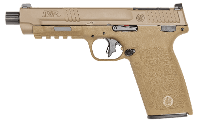 Smith & Wesson M&P5.7 FDE 5.7X28 Threaded Barrel 22 Round Capacity 14004