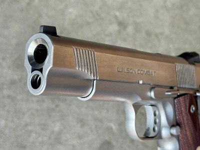 Wilson Combat CQB 1911 Stainless Full-Size 45 ACP 5