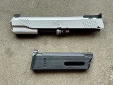 Kimber 1911 22 LR Conversion Kit Rimfire Target Slide Silver & Mag Original Case - Image 2 of 8