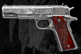 COLT 1911 GOVERNMENT 45 ACP SERIES 70 SAINT MICHAEL ENGRAVED RARE BRAND NEW - Image 2 of 2