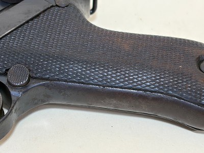 DWM 1916 P.08 Luger 9mm Military Model – 1920 Police Rework with Holster & Two Magazines - Image 5 of 17