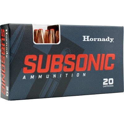 Hornady Subsonic 45-70 Govt Ammo 410 grain SUB-X Box of 20 Rounds 82742 - Image 1 of 1