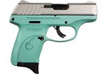 Ruger EC9S 9mm Turquoise Grip Silver Slide 13200 - Image 1 of 1