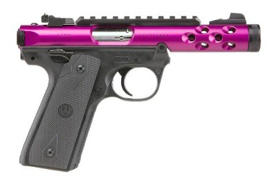 Ruger Mark IV Lite Purple 22 LR Davidson's Exclusive Threaded Barrel 43915 - Image 1 of 1