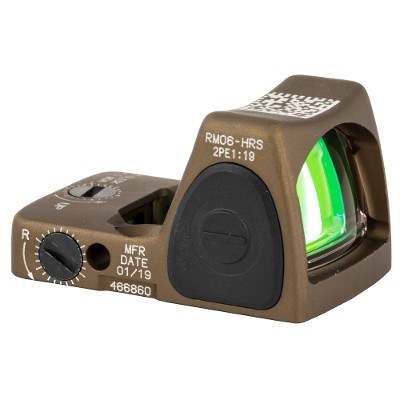 Trijicon RMR Type 2 Adjustable 3.25 MOA Coyote Brown 700780 Free Shipping - Image 1 of 2
