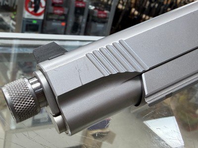 Nighthawk Custom 1911 .45 ACP Stainless Finish with Threaded Barrel - Image 4 of 6