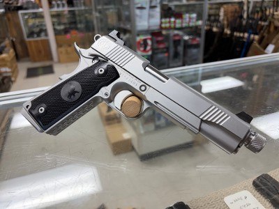 Nighthawk Custom 1911 .45 ACP Stainless Finish with Threaded Barrel - Image 1 of 6