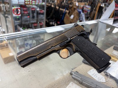 Nighthawk Custom Infidel .45 ACP 1911 – Custom Bronze Finish - Image 4 of 4