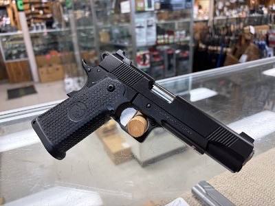 Nighthawk Custom GRP Recon Double Stack 1911 9mm – Black Finish, Rail Frame - Image 4 of 4